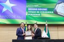 Alepi concede título de cidadania piauiense à médica Daniele Aita
