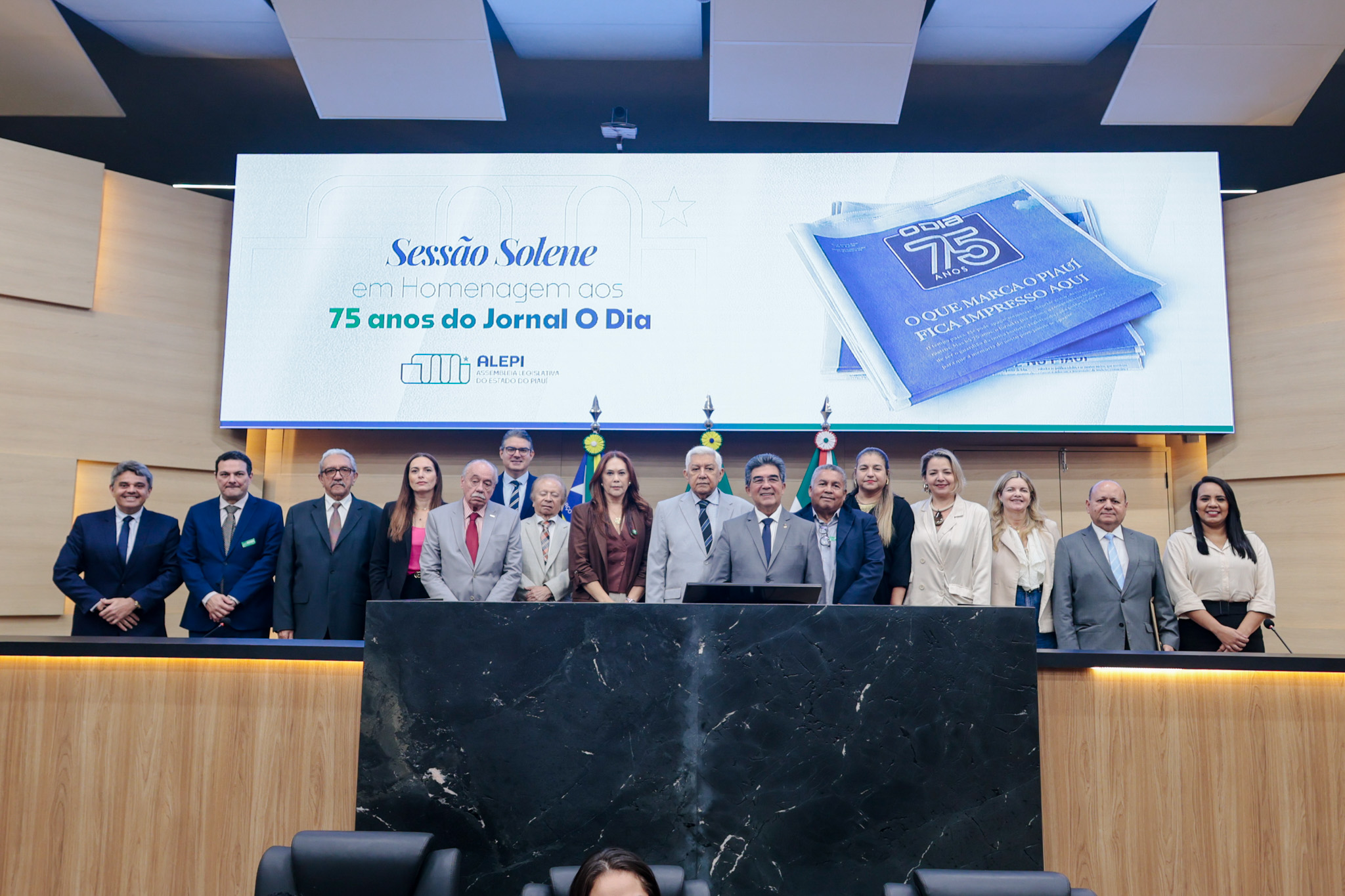 Alepi exalta 75 anos do Jornal O Dia em sessão solene