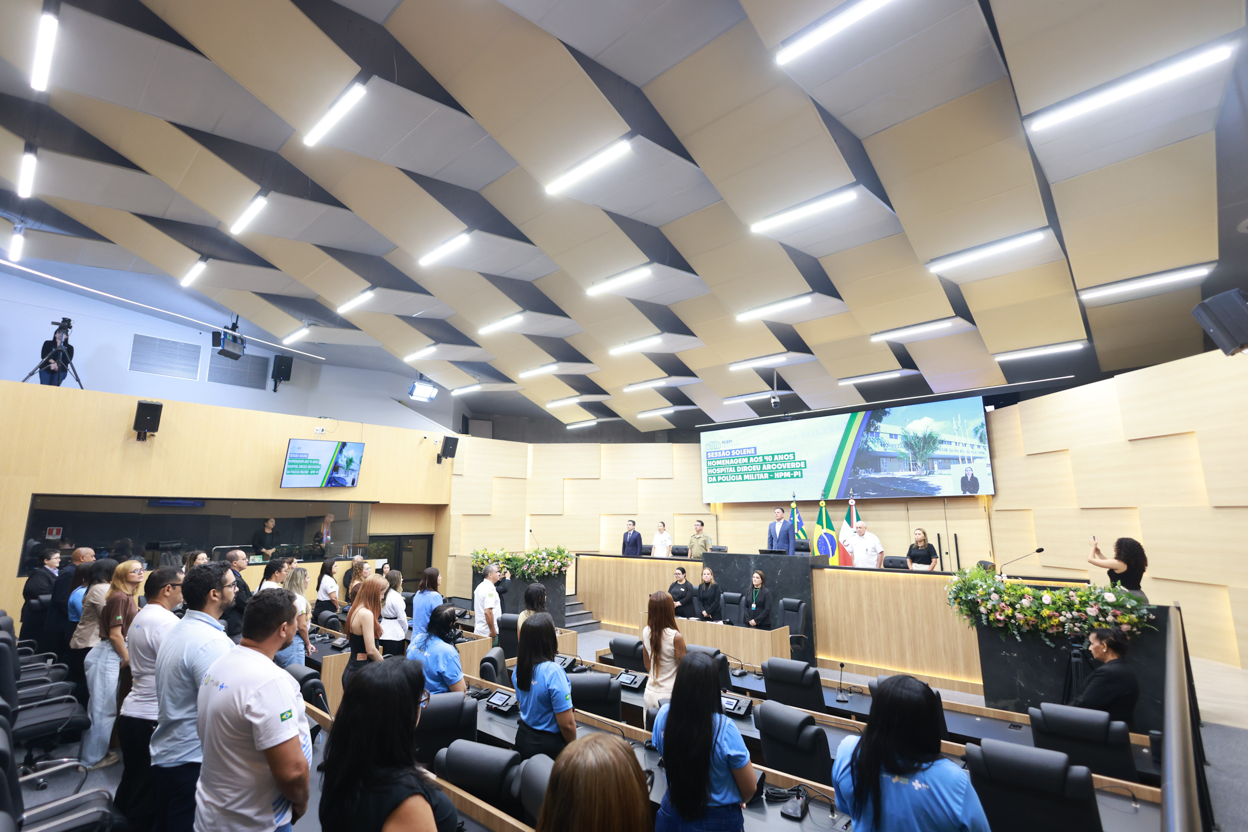 Alepi homenageia os 40 anos do Hospital da Polícia Militar do Piauí