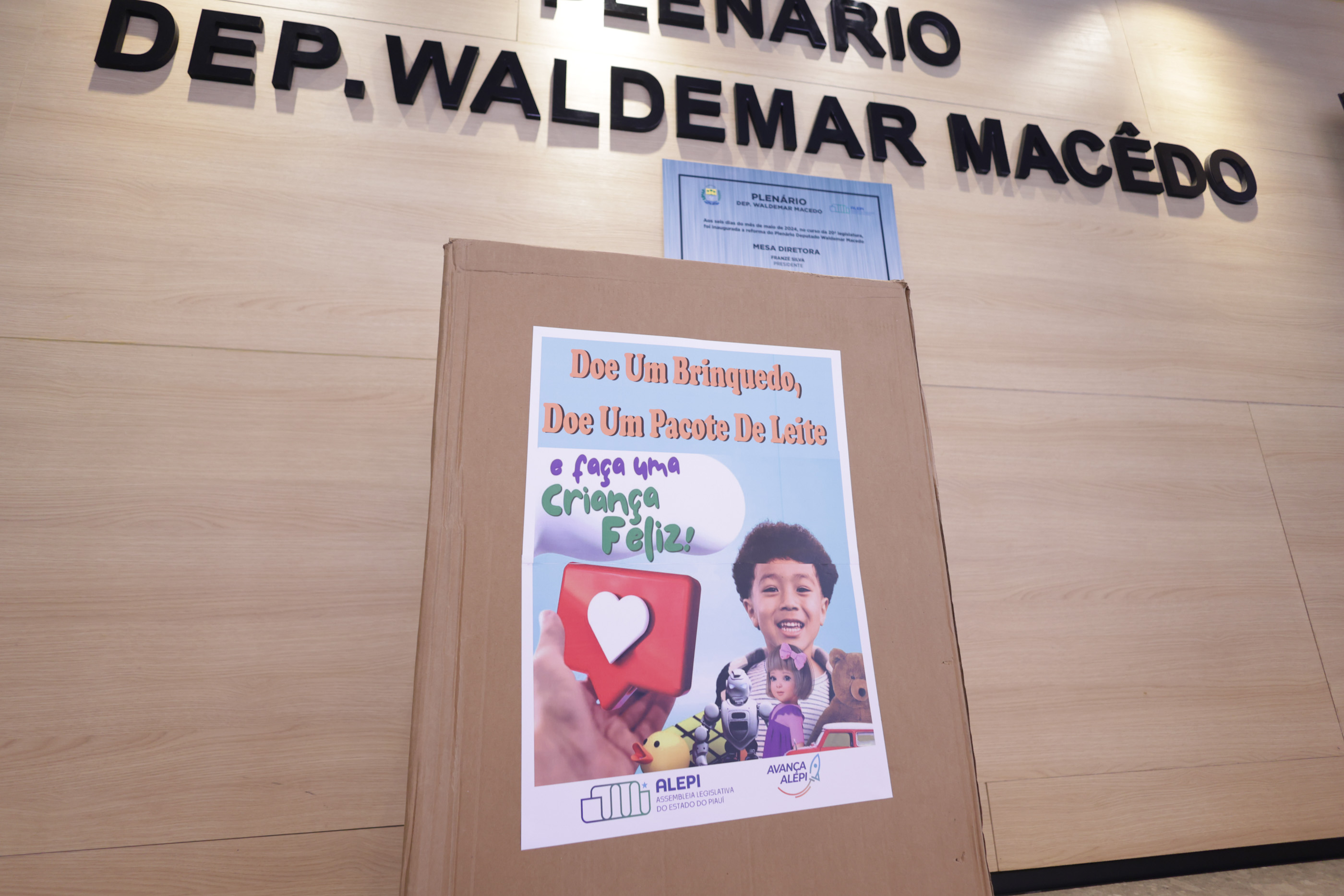 Alepi realiza campanha de arrecadação de brinquedos e leite no mês das crianças