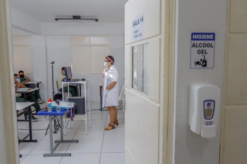 Escola Cidadão Cidadã vai adotar modelo híbrido na volta às aulas na próxima segunda-feira