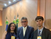 João Mádison conhece Parlamentar do Futuro representante de Corrente 