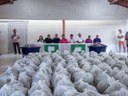 Limma apoia entrega de 5.400 kg de alimentos e kits de irrigação feita por agricultores 