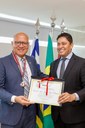 Ministério Público homenageia presidente da Alepi Ministério Público homenageia presidente da Alepi