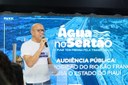Paulistana receberá audiência pública sobre transposição do Rio São Francisco 