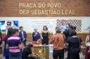 Praça do Povo recebe exposição sobre importância do coco babaçu
