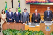 Presidente da Alepi participa de posse de novos dirigentes do TRE-PI