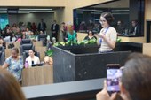Solenidade marca encerramento do mês de conscientização sobre o autismo