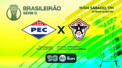 Altos x Parnahyba terá transmissão ao vivo da Rádio Alepi neste sábado pela Série D