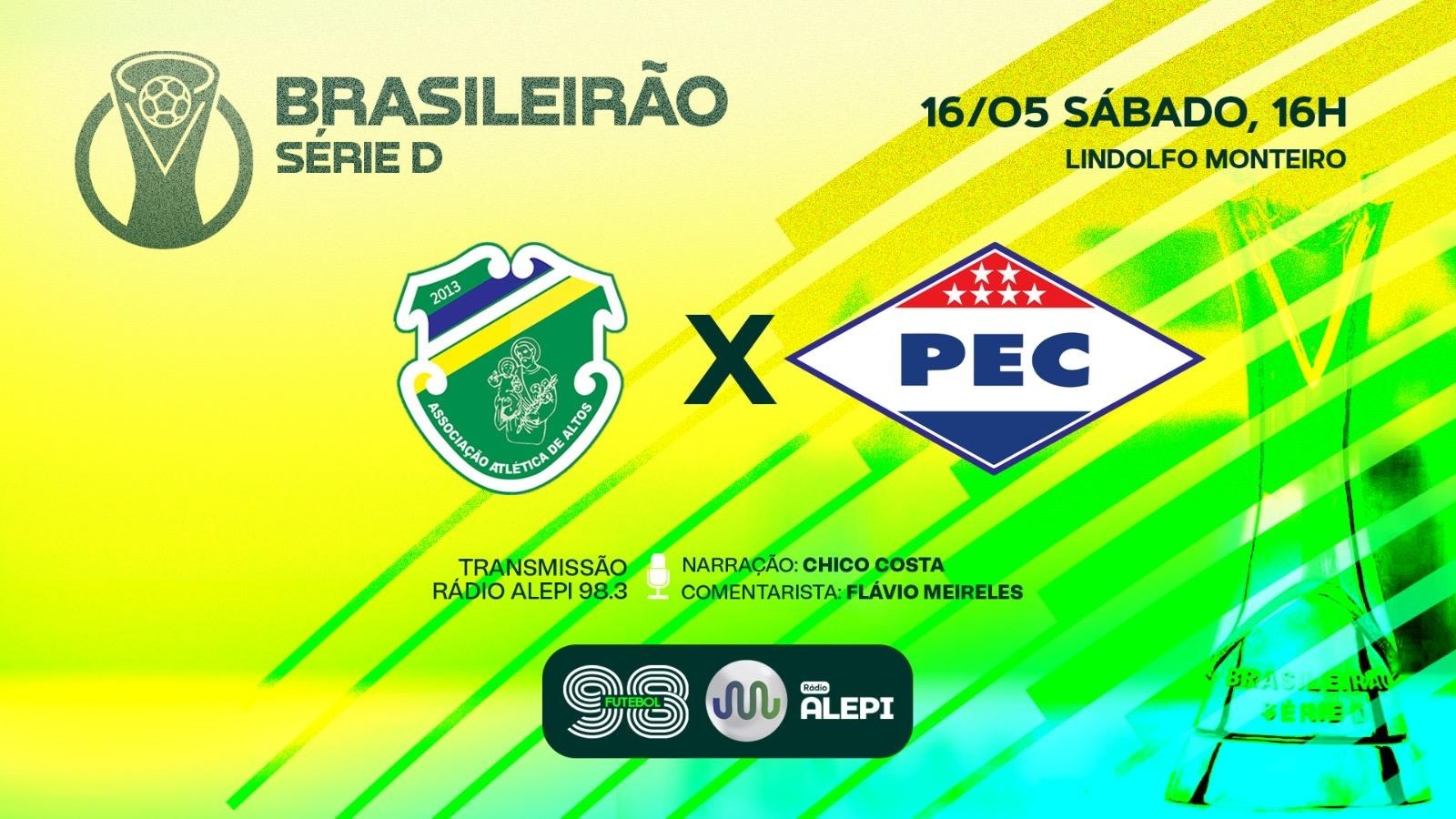 Clássico piauiense agita a Série D com transmissão especial da Rádio Alepi 98,3