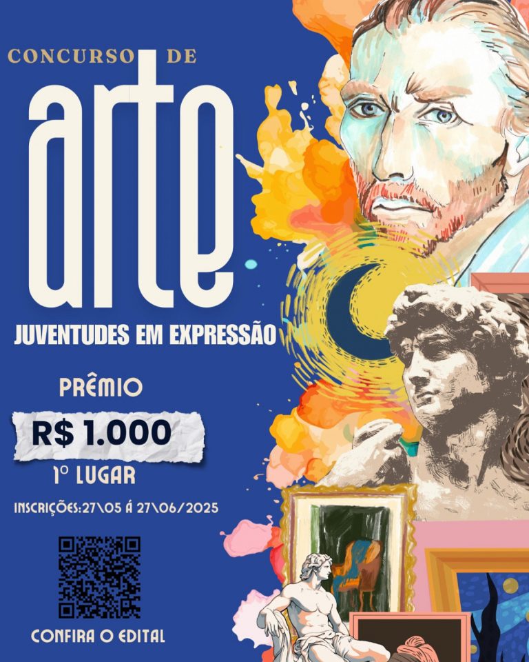 Concurso de Arte “Juventudes em Expressão” premia jovens artistas com R$ 1.000