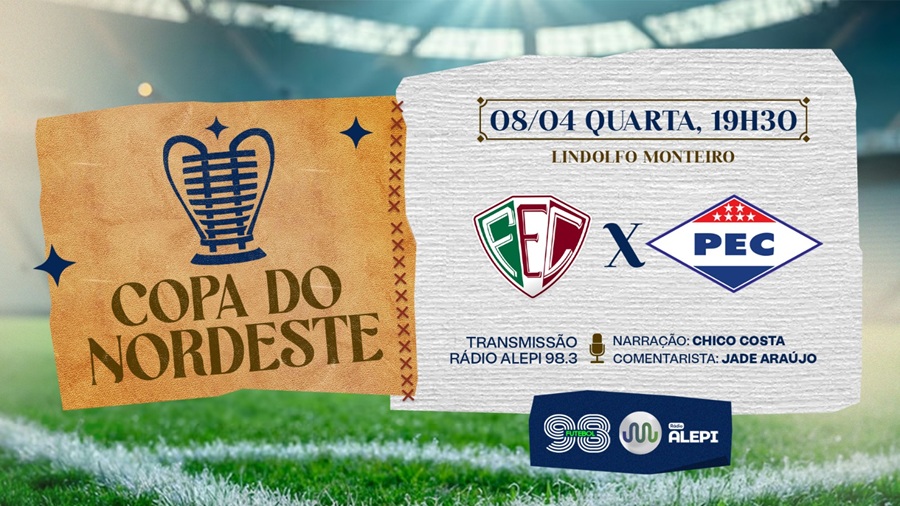 Copa do Nordeste - Clássico local agita o Lindolfo Monteiro com transmissão da Rádio Alepi 98,3