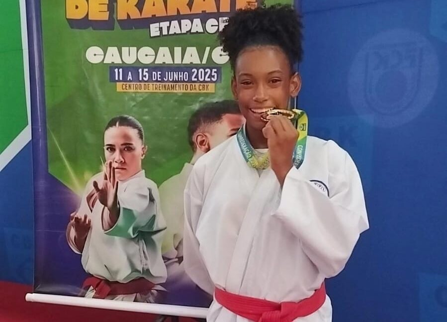 Estudante piauiense conquista ouro e garante vaga na final do Campeonato Brasileiro de Karatê