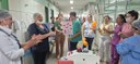 HUT realiza blitz educativa sobre controle de infecção
