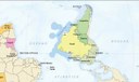 IBGE lança mapa-múndi invertido, com o Sul no topo