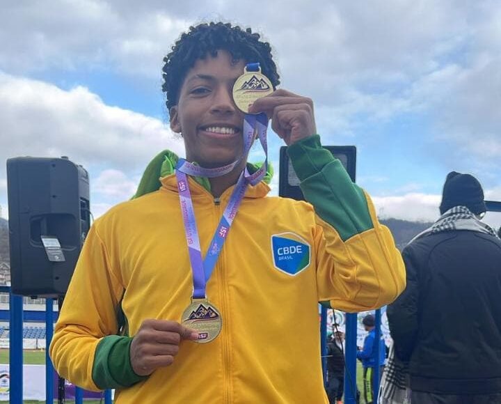 Paratleta piauiense conquista segundo ouro em campeonato mundial na Sérvia