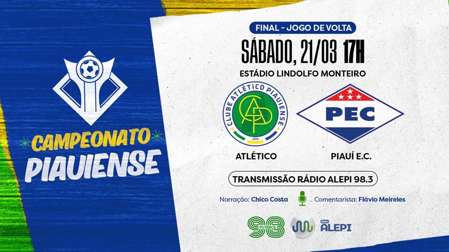 Reta final no Piauiense: Rádio Alepi entra em campo para decisão eletrizante no Lindolfo Monteiro