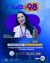 Socióloga e produtora cultural Poliana Aguiar fala da Feirinha PoliMulheres no Tarde 98 da Rádio Assembleia