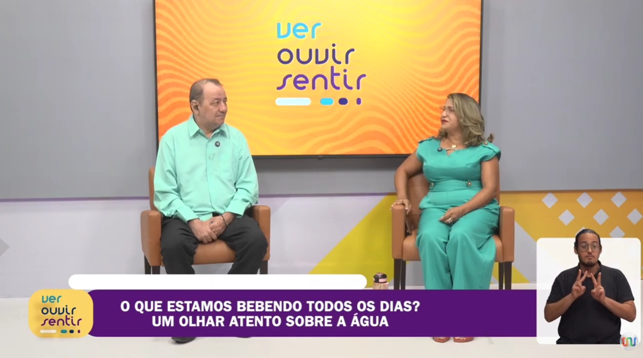 Água: o combustível essencial da vida e da saúde é tema do Ver Ouvir Sentir