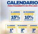 Boleto para pagamento do IPVA 2024 está disponível