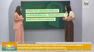 Bom Dia Alepi alerta para o avanço do burnout digital infantil entre crianças e adolescentes