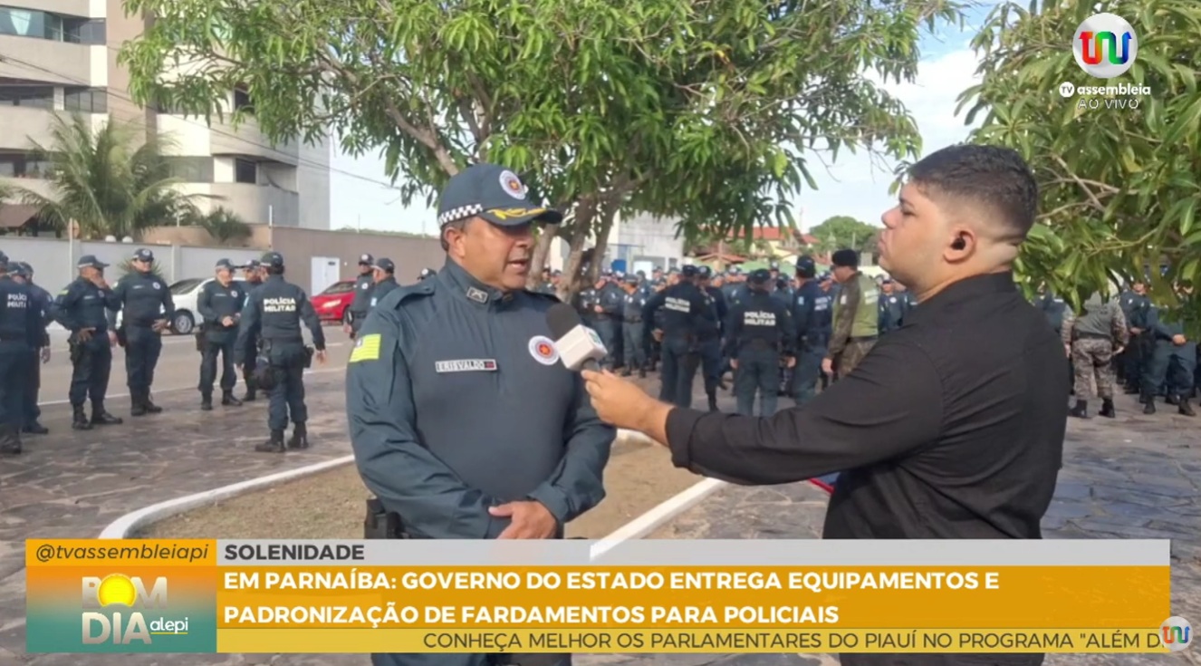 Bom Dia Alepi destaca modernização histórica da Polícia Militar do Piauí