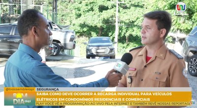 Bom Dia Alepi destaca segurança na recarga de veículos elétricos