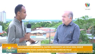 Bom Dia Alepi - Garantia-Safra libera R$ 81 milhões para agricultores familiares do Piauí