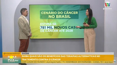 Bom Dia Alepi - Terapias complementares ganham espaço no tratamento do câncer