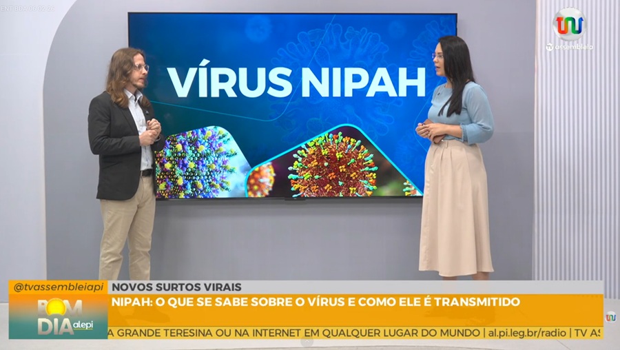 Bom Dia Alepi: Vírus Nipah reacende alerta global, mas especialistas descartam risco iminente para o Brasil
