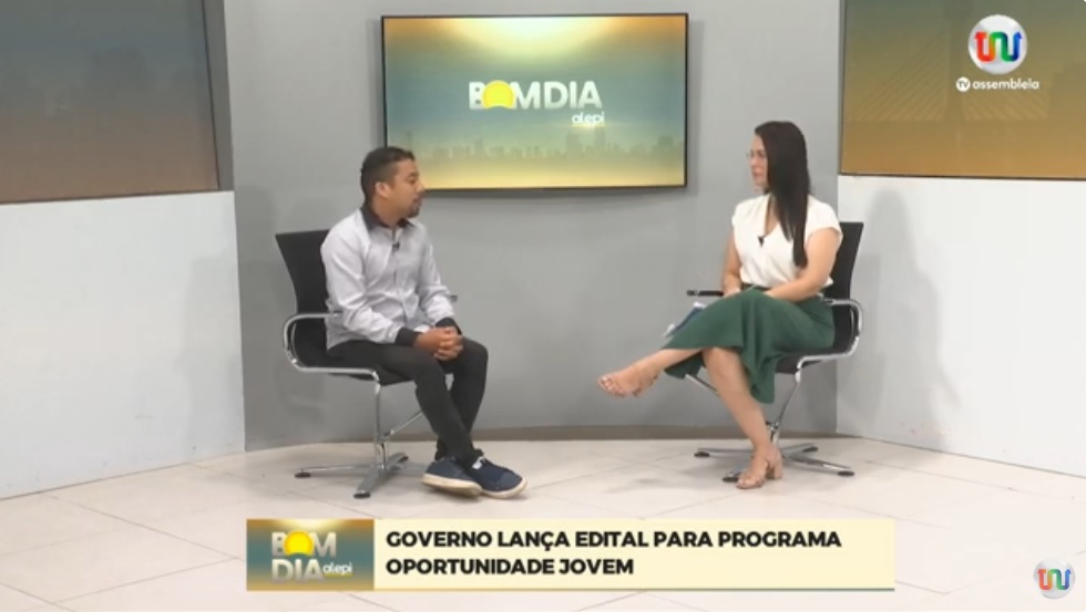 Bom Dia Assembleia destaca lançamento do programa Oportunidade Jovem