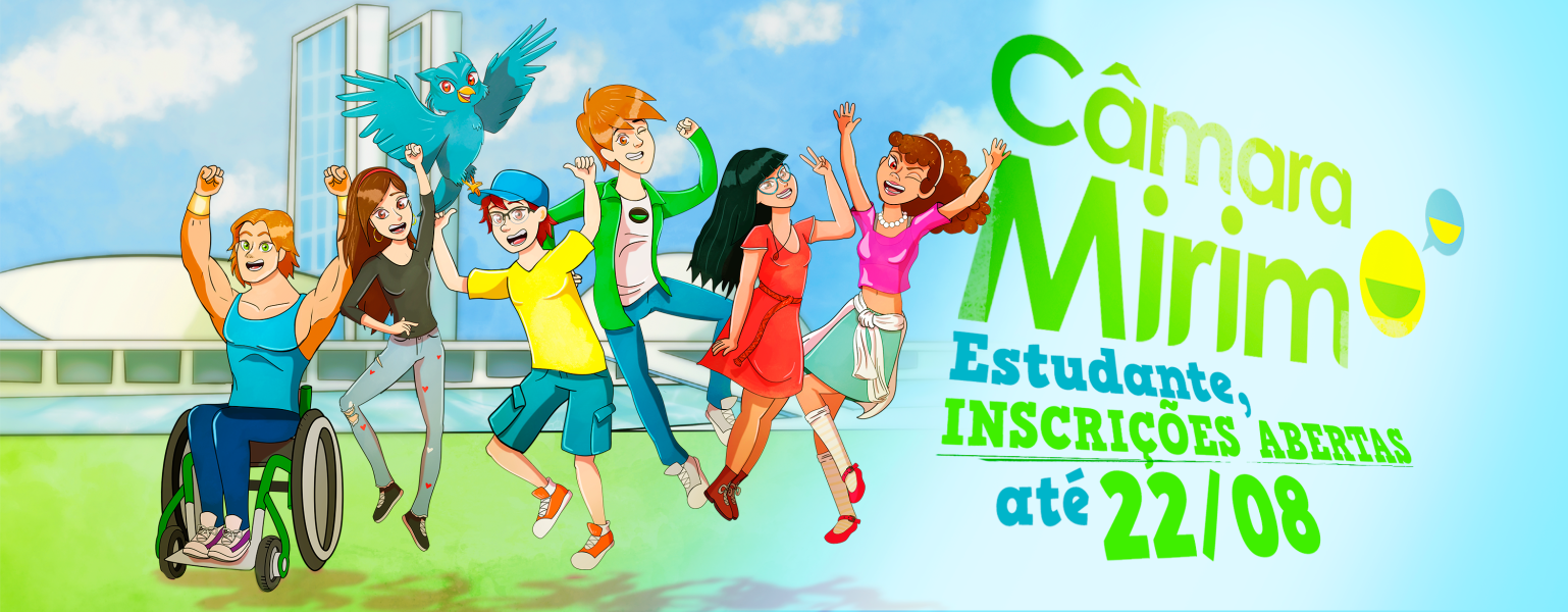 Câmara está com inscrições abertas para a 20ª edição do Câmara Mirim