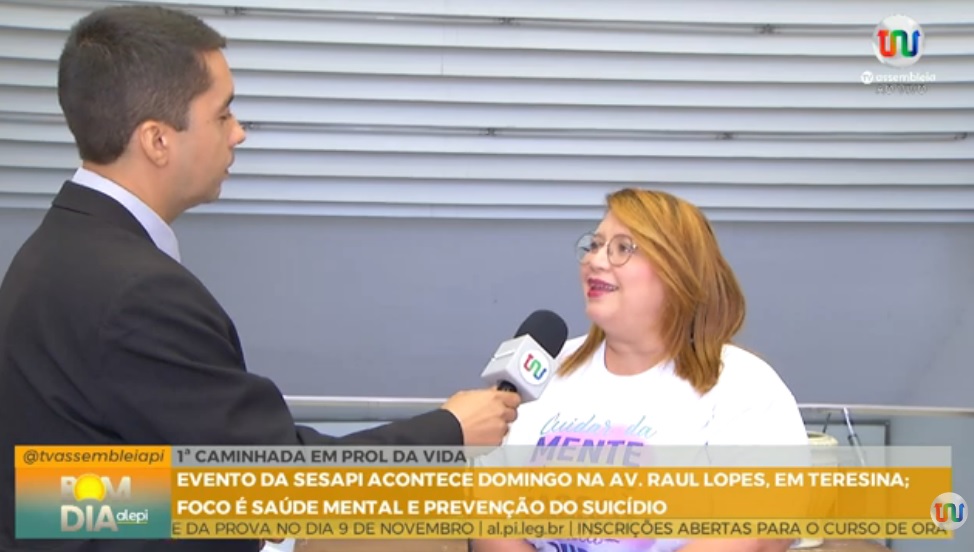 Caminhada pela Vida reforça importância da saúde mental e prevenção ao suicídio