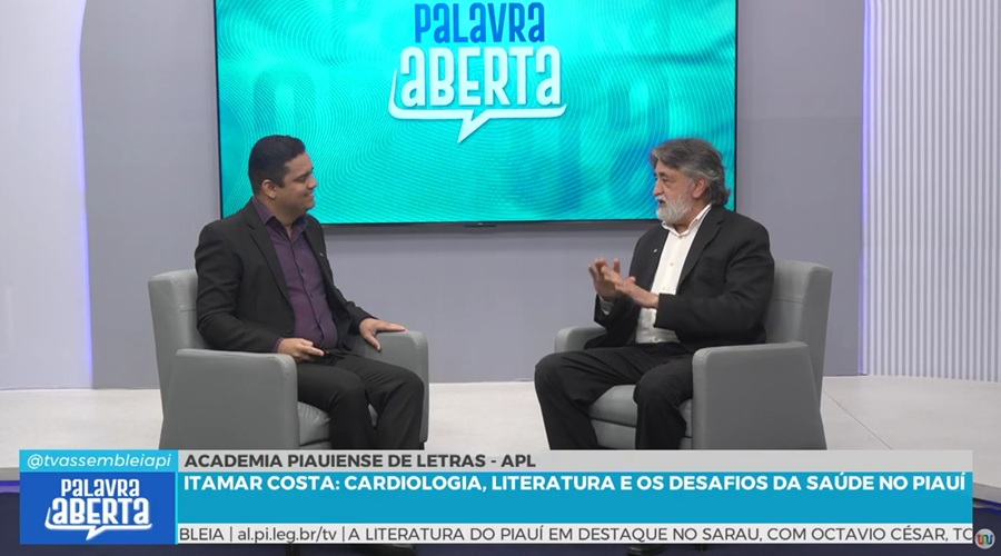 Cardiologia, literatura e compromisso social em destaque no Palavra Aberta/APL