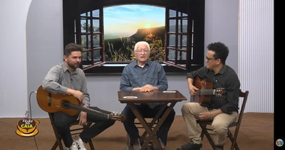 Cultura, música e literatura nordestina marcam edição do Feito em Casa na TV Assembleia