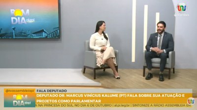 Deputado Marcus Vinícius Kalume destaca valorização cultural e ações em prol dos piauienses