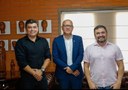 Diretor-geral da TV Assembleia visita presidente da Alepi