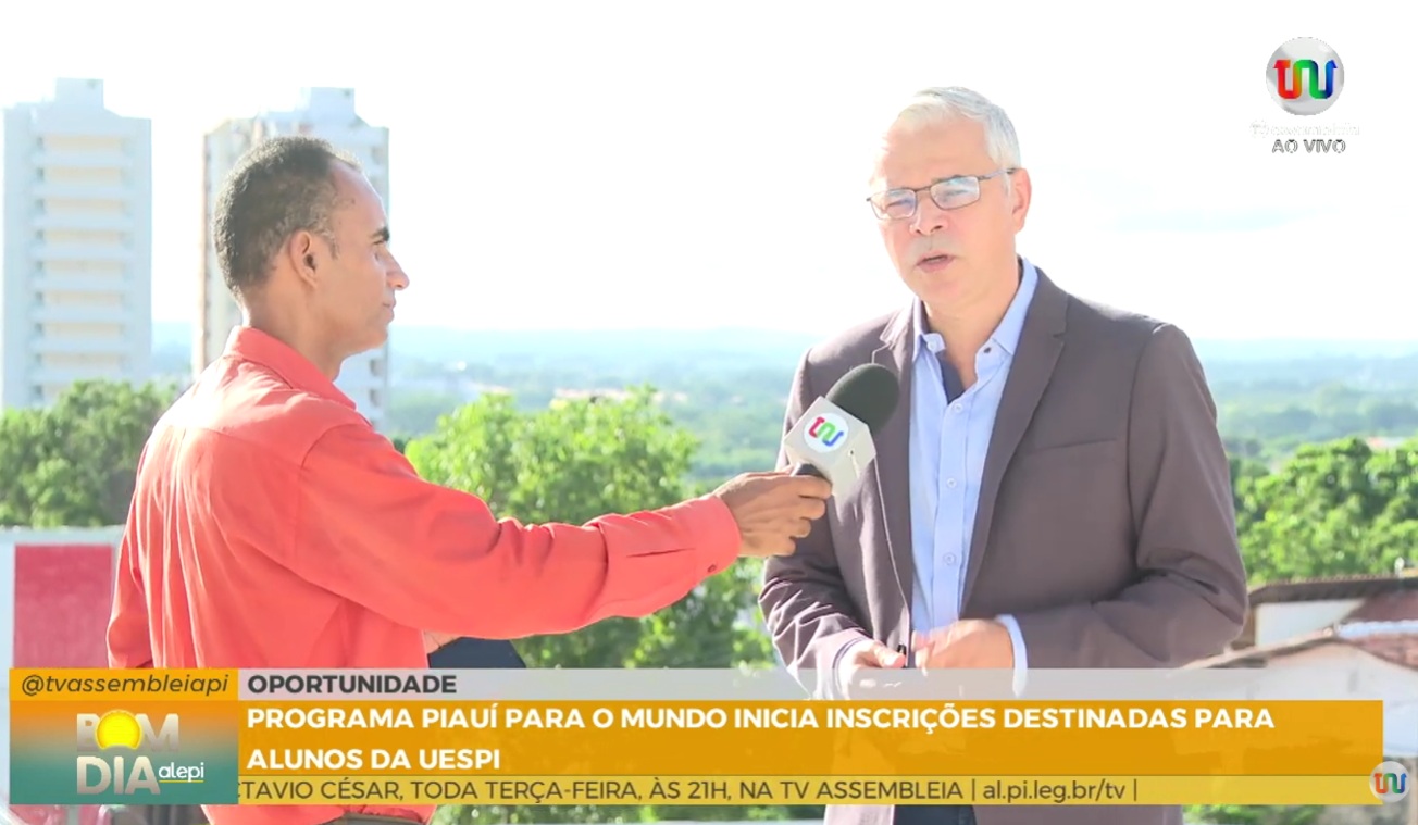 Do Piauí para o Mundo abre inscrições e amplia oportunidades internacionais para alunos da Uespi