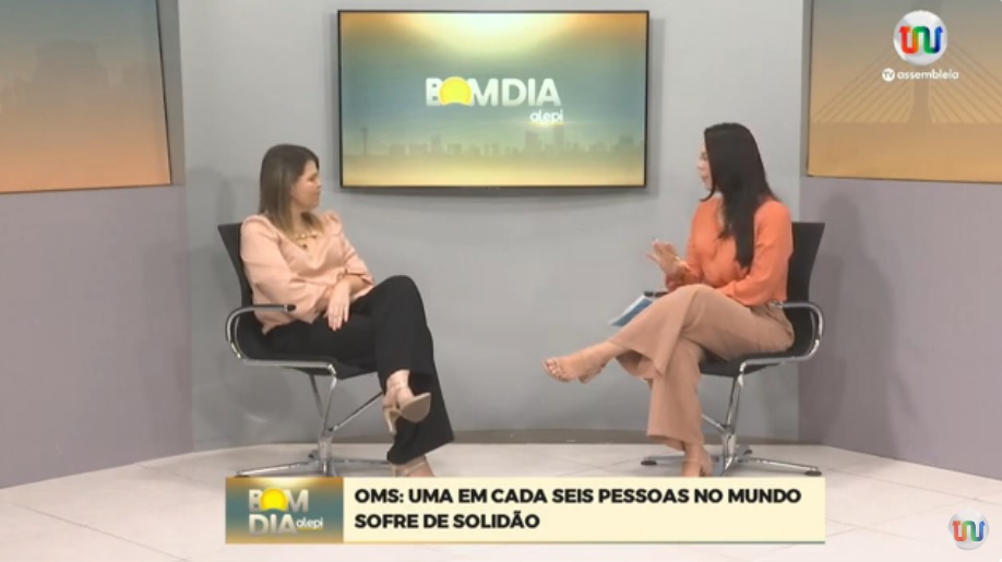 Entrevista do Bom Dia Assembleia alerta para os riscos da solidão