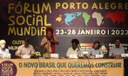 Fórum Social Mundial debate o Brasil a ser construído
