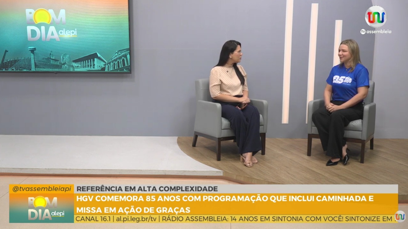 HGV celebra 85 anos com programação especial e destaque na saúde pública do Piauí