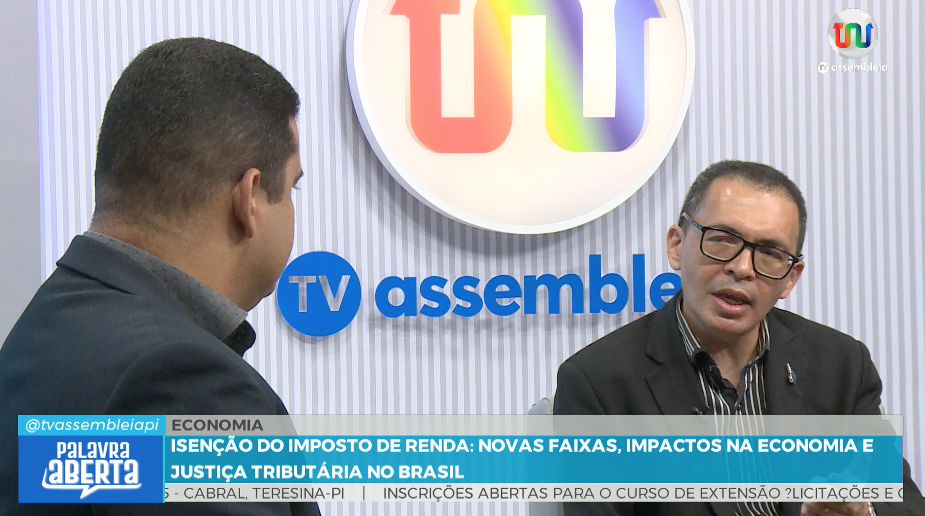 Isenção do Imposto de Renda e justiça tributária são temas do Palavra Aberta desta segunda-feira (06)