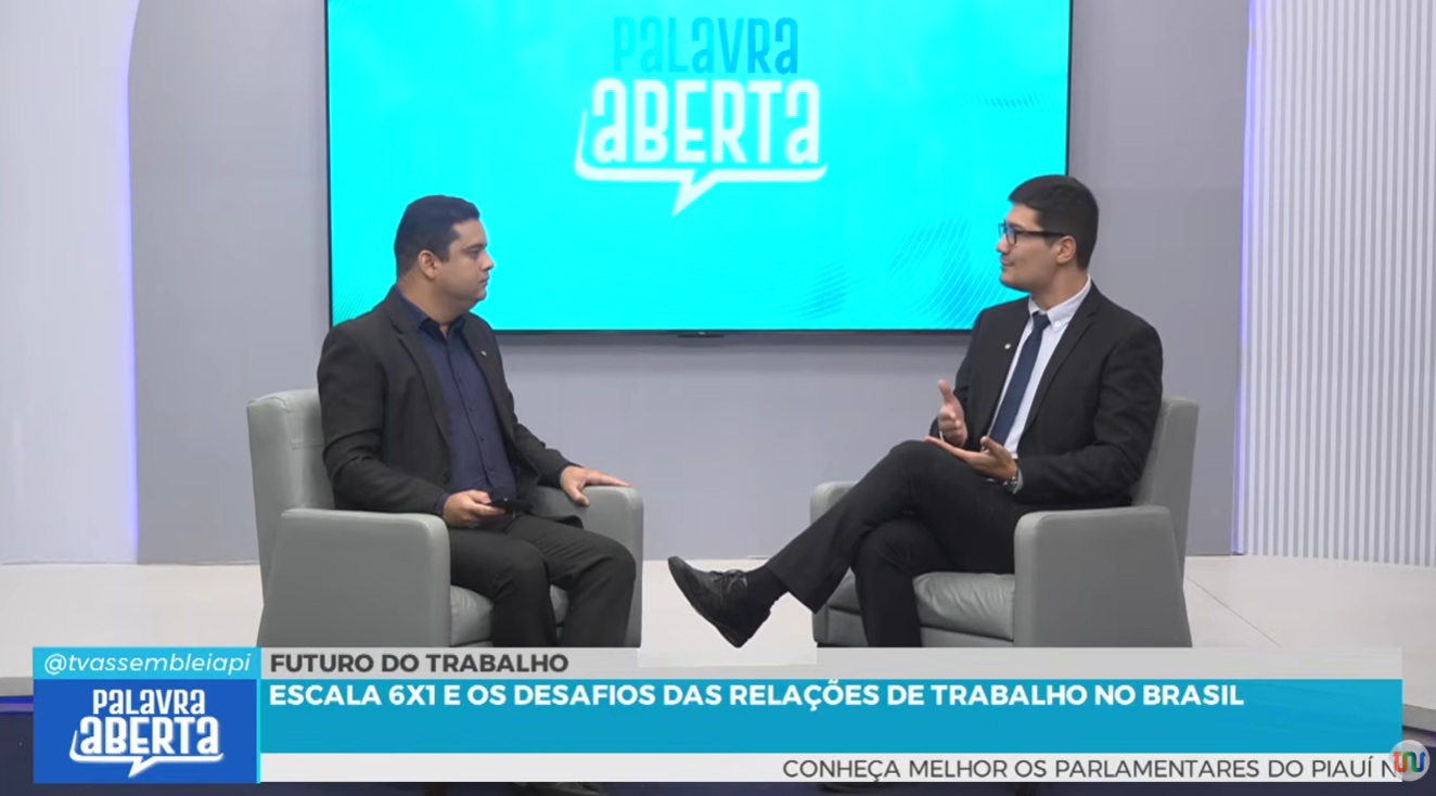 Escala 6x1 e os desafios das relações de trabalho no Brasil são temas do Palavra Aberta