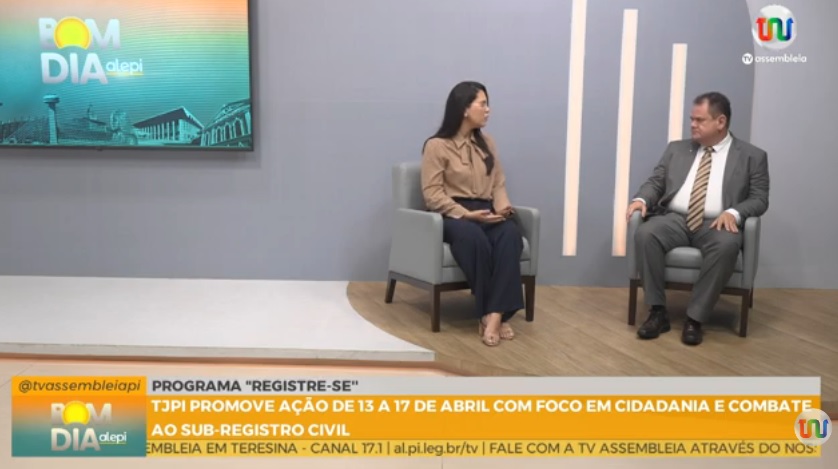 Justiça que garante identidade: programa “Registre-se” combate sub-registro no Piauí