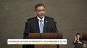 Kassio Nunes Marques assume presidência do TSE e destaca defesa da democracia