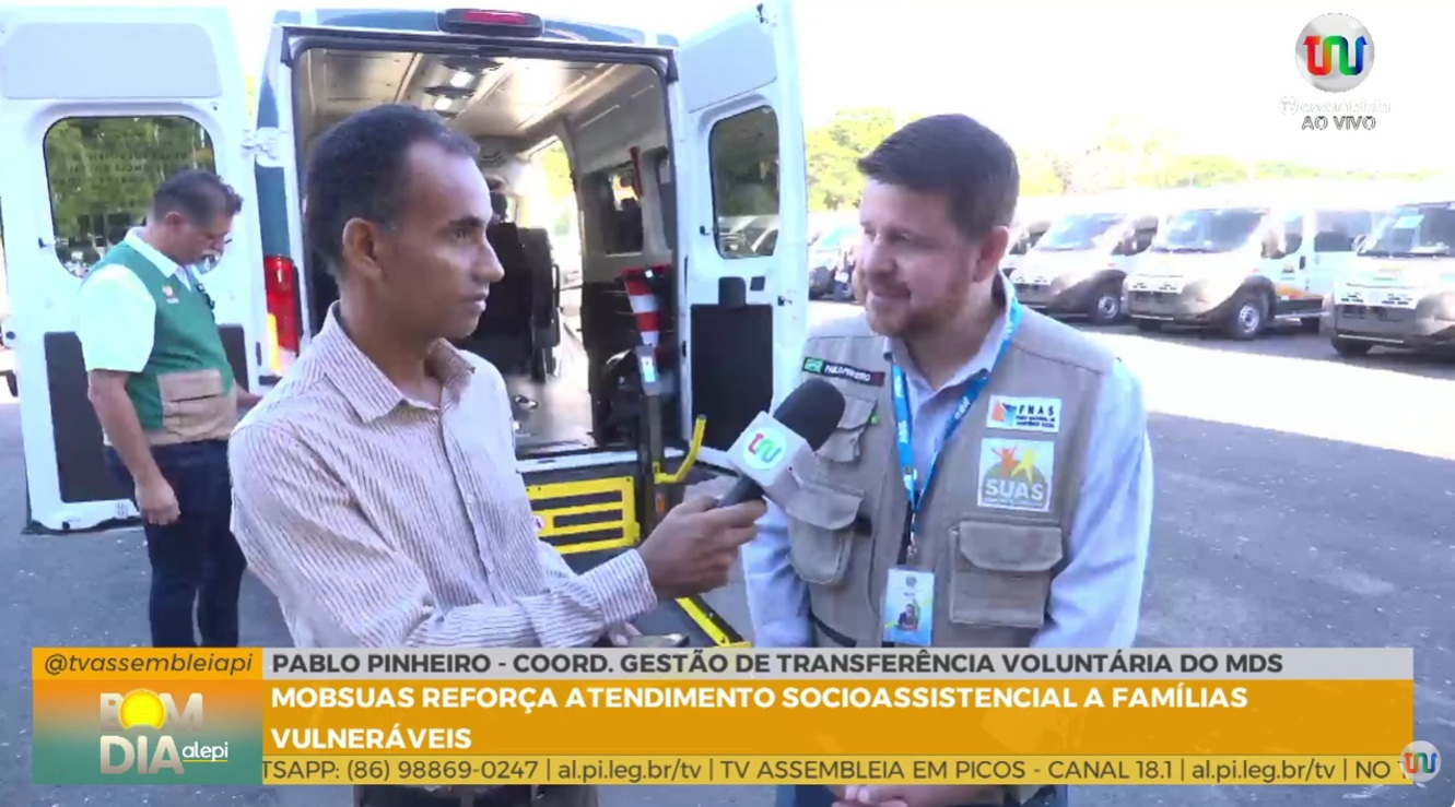 MDS entrega 70 veículos para fortalecer assistência social nos municípios do Piauí