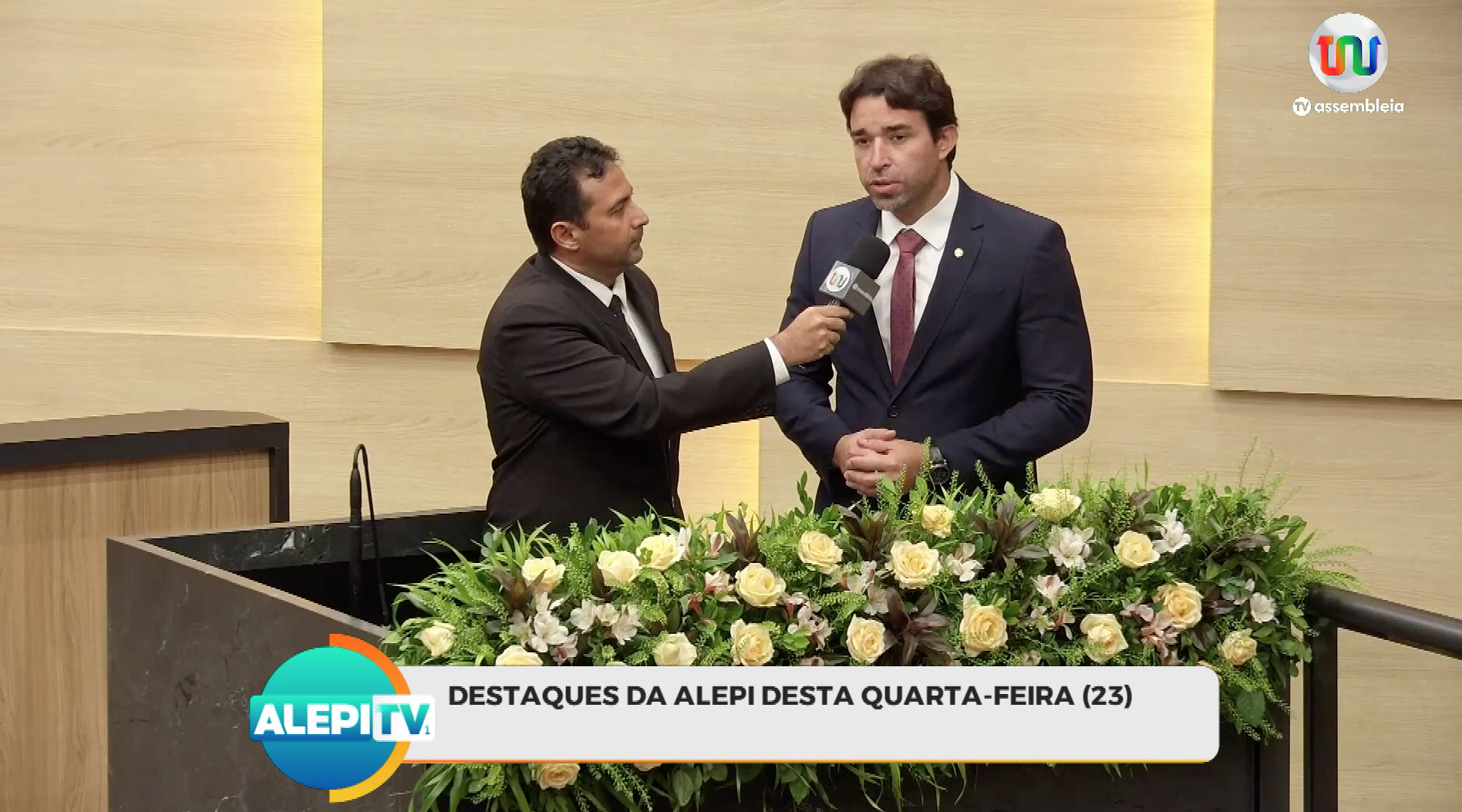 No Alepi TV 1, deputado Marden Menezes fala do Pacto pela Ordem discutido em audiência pública, nesta quarta-feira (23)