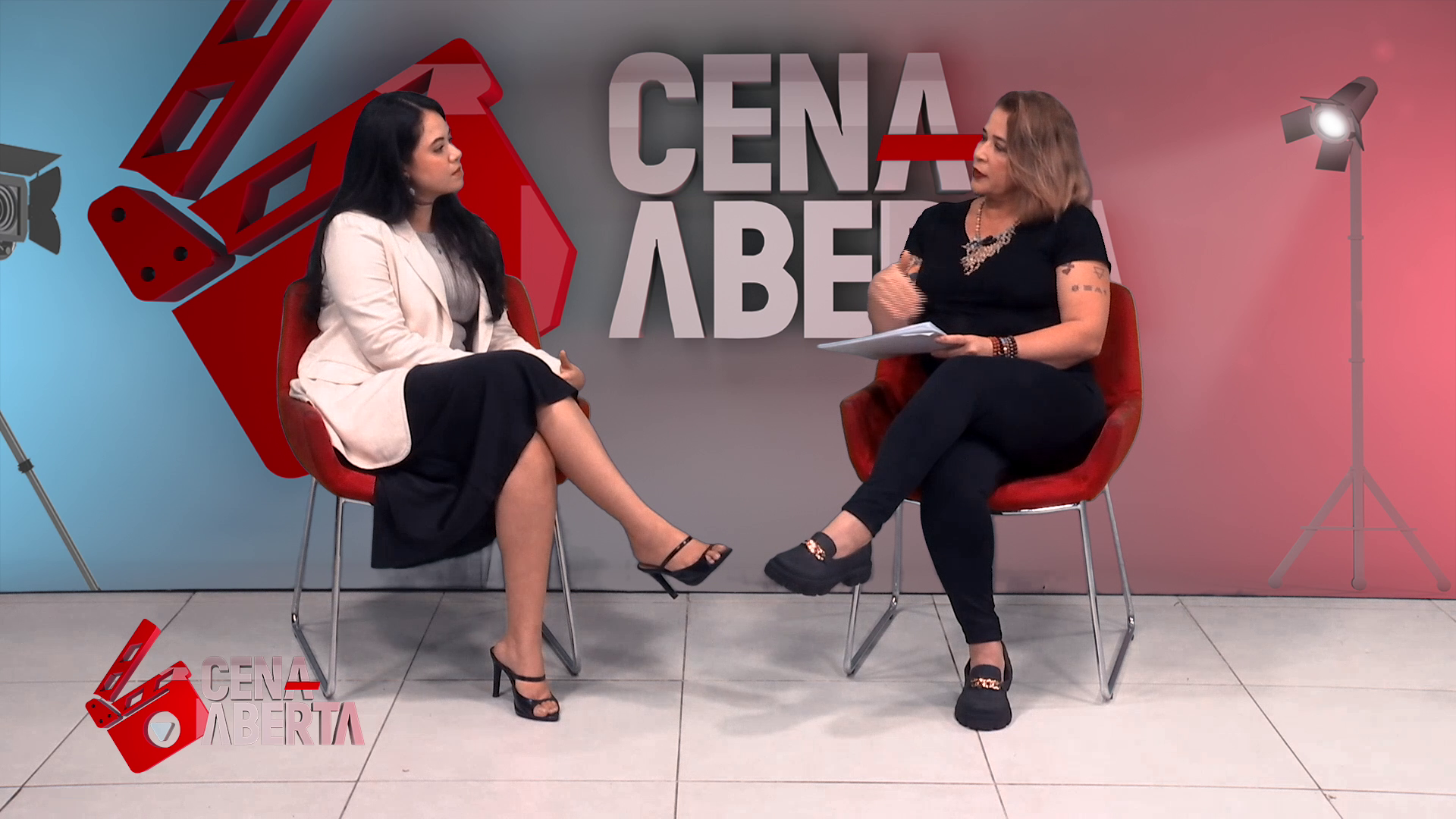 No Cena Aberta, Alexandra Teodoro entrevista a gestora geral do programa CHThe Bruna Moraes