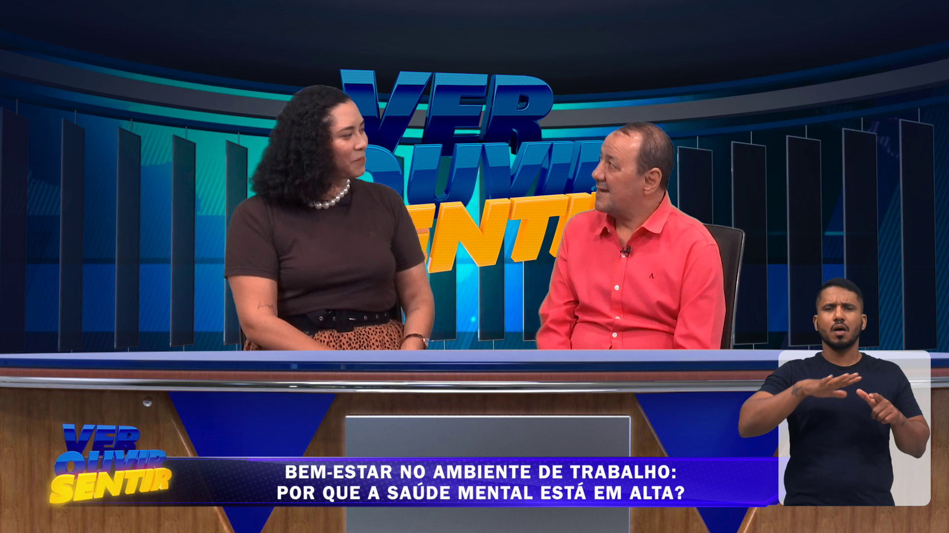 No Ver Ouvir Sentir, o tema é a saúde mental no ambiente de trabalho