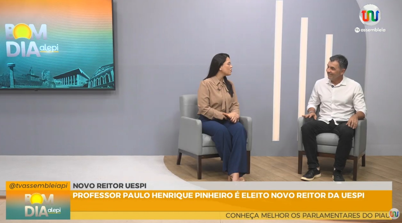 Novo reitor da Uespi assume com votação histórica e promete diálogo, infraestrutura e avanços acadêmicos